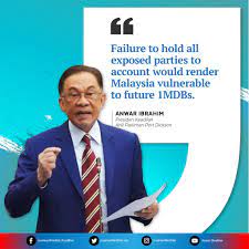 Ahli parlimen port dickson itu berkata, beliau telah mengemukakan cadangan itu selepas melihat kadar keberkesanan hong kong yang berjaya menubuhkan sebuah suruhanjaya pencegahan rasuah yang disegani dunia. Anwar Ibrahim On Twitter Accountability Must Be Enforced 1mdb