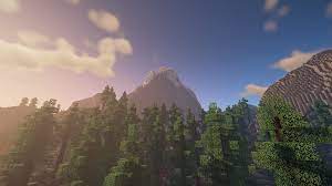 They might knock intruders off the mountainside! A Mountain Biome I Built In Minecraft For The Caves Cliffs Update Minecraft