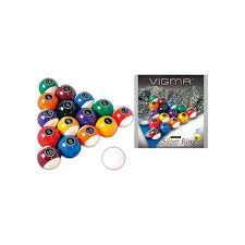 Vigma 2 1 4 Inch Silver Ring Billiard Ball Set Silver Rings Silver Ball