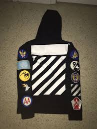 No one call me out after wearing for 3 times. Off White Off White Patch Detail Hoodie White Patches Hoodies White Outerwear