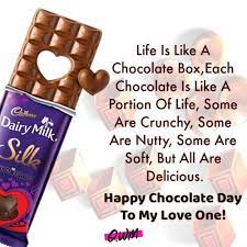 Wish your loved ones a 'happy chocolate day' with their favorite chocolates and best quotes, messages, sms but friendship is like chocolate, it tastes till it ends! Happy Chocolate Day 2021 Quotes Wishes Chocolate Day Images