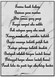 Tak mudah untuk dilupakan, itulah sosok mantan. Puisi Untuk Para Mantan Dengan Gambar Kata Kata Indah Puisi