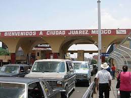 El Paso Texas Juarez Mexico Border Juarez Chihuahua Mexico El Paso