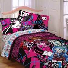 Monster high set of cute prints x poster wall art photos frankie stein, clawdeen. 9 Monster High Bed Sets Ideas Monster High Beds Monster High Monster High Bedroom