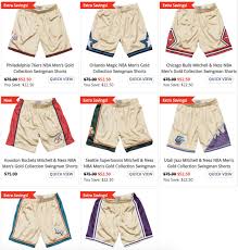 They also scored 68 points in the paint to just 40 for the jazz, which is a crazy differential given the rudy gobert factor. Sneaker Steal On Twitter 30 Off Gold Collection Mitchell Ness Shorts 52 50 Https T Co 4dpg8xf9wc Use Code Thankmom