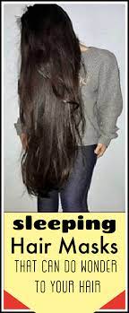 Sleeping Hair Mask That You Must Try For Fast Hair Growth Hair Haircare Hairgrowth Diy Diybeauty Beautyt Hair Mask For Growth Hair Mask Natural Hair Mask