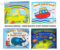 Choose plastic or cloth for different levels of comfort and support. Baby Bath Books Plastic Coated Fun Educational Learning Toys For Toddlers Kids 1 X Random Book Buy Online In Aruba At Desertcart 54468162