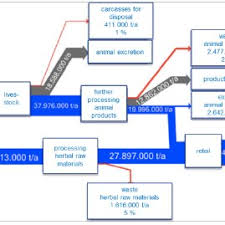 Flow Chart With An Overview Of The German Food Supply Chain