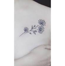 Tattoo Sunflower Small Ankle Ink 33 Ideas Aster Flower Tattoos Sunflower Tattoo Small Chrysanthemum Tattoo