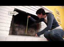 installation pleasant hearth fireplace glass door youtube