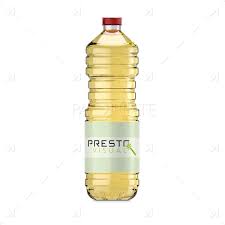 Watercolor spot with logo inside. 1l Cooking Vegetable Oil Smart Label 1 Round Footprint Packreate Cooking Oil Bottle Plastic Bottle Design Oils