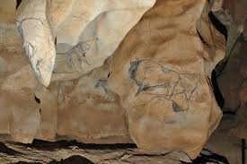 Grotte chauvet is a beautiful painted cave in the ardèche region. Das Orginal Die Hohle Chauvet Pont D Arc Site Unesco