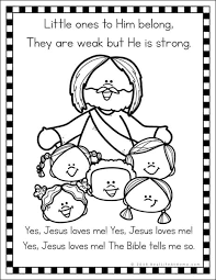 Preschoolers will feel love towards god who loves them unconditionally. Jesus Loves Me Coloring Pages Free Printables Set For Kids