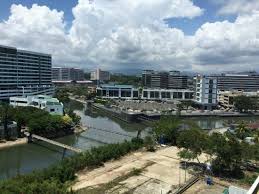 Guests can take advantage of free facilities like a spa therapy and a massage therapy offered at ming garden hotel & residences. View From Balcony Of The River Picture Of Ming Garden Hotel Residences Kota Kinabalu Tripadvisor