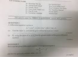 Nurul huda abdul aziz authored at least 1 paper in 2014. Solved Lecturers Name Dr Shazalina Mat Zin Dr Ahmad Kad Chegg Com