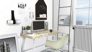 Mxims New Office For The Sims 4 Ikea Sims Sims 4