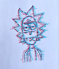 4.7 out of 5 stars 519. Glitch Rick Rick And Morty Drawing Doodle Art Drawing Art Drawings Sketches Simple
