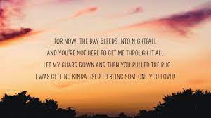 Check spelling or type a new query. Sound Lyrics Lewis Capaldi Someone You Loved Lyrics Facebook