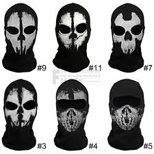 Call Of Duty 10 Cod Ghosts Logan Balaclava Ski Skull Hood Full Face Mask Cosplay Ghost Bike Call Of Duty Call Of Duty Ghosts