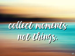 All we are doing is looking at the time line, from the moment the customer gives us an order to the point when we collect the cash. Summer Quote Collect Moments Not Things