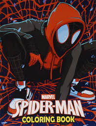 Images of miles morales from season one. Marvel Spiderman Coloring Book 50 Spider Man Illustrations For Boys Girls Great Coloring Books For Kids Ages 4 8 And Any Fan Of Spider Man 8 5 X 11 Inches Pages Amazon De Simson Eddie