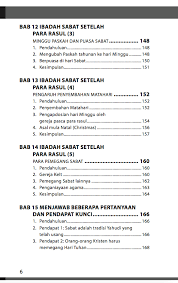 Selain itu tak jarang juga penulis. Doktrin Sabat Tjc Bookstore