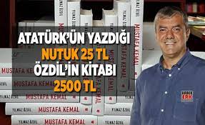 Yılmaz özdil'in mustafa kemal kitabı şu an en popüler kitaplar arasında. Yilmaz Ozdil Den 2500 Liralik Mustafa Kemal Kitabi Elestirilerine Yanit