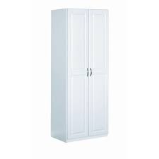 Pantry cabinets differ from your standard pantry because pantry cabinets don't have floor space. Closetmaid Dimensions 24 In X 72 In White Cabinet 13001 The Home Depot