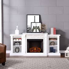 Not available for pickup and same day delivery. Grand Heights Faux Stone Electric Fireplace White Walmart Com Walmart Com