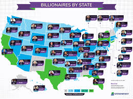 Billionaires by State [America's Richest in 2020]
