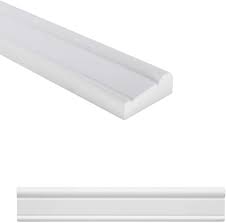 Trim can also add framing effects, arch features or distinctive ending points like chair rail molding to your wall. Buy Chair Rail Tile Trim 2 X 12 Inch Decorative Shower Ceramic Tile Edge Liner Backsplash Wall Molding Matte Bright White 6 Pack Online In Indonesia B0842x6y3f