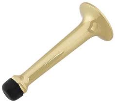 Brass knocker omaha pasta indekss 68134. 3 Solid Brass Door Stop With White Rubber Bumper House Of Antique Hardware