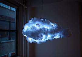 This Cloud Lamp Recreates A Beautiful Thunderstorm Right In Your Room Cloud Lamp Diy Cloud Lamp Diy Clouds