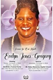 Evelyn Jones-Gregory Obituary (2024)
