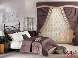 ستائر غرف نوم بسيطة تصاميم اشكال والوان ناعمة قصر الديكور Luxurious Bedrooms Bedroom Design Beautiful Bedroom Designs