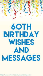 Send the birthday person back to childhood by providing guests with a few different ice cream and soda pop flavors. 60th Birthday Wishes And Messages Someone Sent You A Greeting