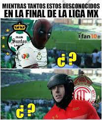Feb 06, 2021 · cruz azul ya es campeón y ahora se busca nuevo rey de los memes los memes del cruz azul ya son del pasado, el equipo consiguió su novena estrella después de casi 24 años sin título y los memes estuvieron todo lo que se pudo, pero ahora les tenemos que decir adiós. Ya Estan Aqui Los Memes De La Final Santos Vs Toluca