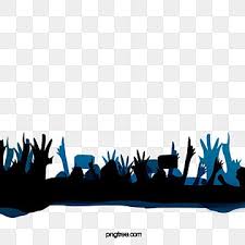 المرحلة الإضاءة و هتاف الجماهير صورة ظلية ناقلات المواد المسرح إضاءة المسرح ناقلات الضوء png وملف psd للتحميل مجانا silhouette vector banner background images stage lighting
