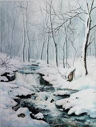 Paysages De Neige En Peinture Page 5 Paysage De Neige En Peinture Paysage De Neige Peinture Hiver