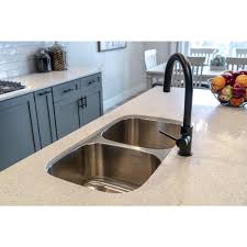 You know to the article how to caulk a stainless steel kitchen sink. Karran Builders Choice 32 Undermount Double Bowl Stainless Steel Kitchen Sink Double Bowl Kitchen Sinks Fcteutonia05 De