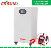 [Hot Item] CSSUN Wholesale 48V 51.2 V 280ah Lifepo4 Batteries For Solar  Power System 14.33KW 15KW Lithium Battery With Wheels cal