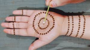 New Stylish Cotton Bud Mehndi Design Latest Easy And Simple Mehendi De In 2020 Mehndi Designs Simple Mehendi Designs Mehendi Designs