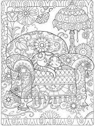 Welcome back the warm weather with these spring coloring sheets. Icolor Cats 365 485 Cat Coloring Book Coloring Books Coloring Pages