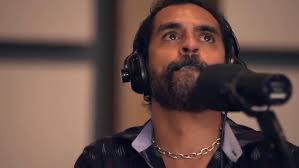 Karsh Kale performs at Global Fest, Leon & Norman Hess Grand Promenade,  Lincoln Center, NYC .1/14/24