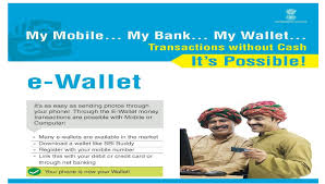 The software component stores personal information and provides security and encryption of the data. E Wallet Vikaspedia
