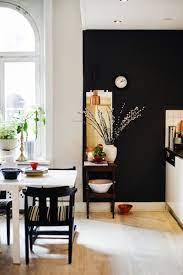 Black Accent Wall In The Kitchen Home Decor Home Decor Trends Decor