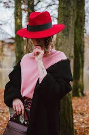 The Secret Trick To Wear A Midi Skirt With Over The Knee Boots In Winter Couturezilla Midi Skirt Outfit Winter Outfits With Hats Turtleneck Sweater Outfit