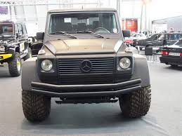 Monster Mercedes Benz G Wagen Pick Truck Conversion Carscoops Mercedes Benz Benz G Mercedes