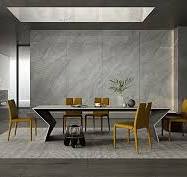 China Custom Design 1200x2400 Marble Sintered Stone For TV ...