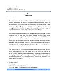 Tugas akhir modul pendalaman materi matematika. Soal Tes Formatif Modul 3 Ppg Matematika 180 Jawabanku Id